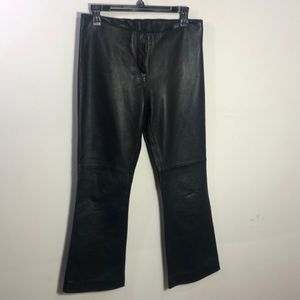 Bebe Black Leather Pants